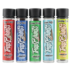 Trap Blunts — 1.5g Natural Leaf Hand-Rolled Blunt with Glass Tip