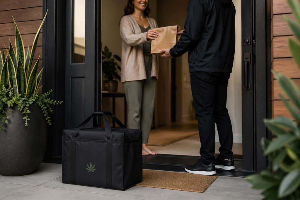 Mind35 Delivery local cannabis ordering and doorstep delivery experience