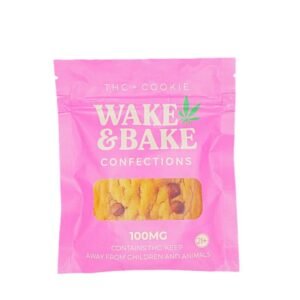 Wake & Bake Chocolate Chip Cookie — Infused THC Edible – Premium THC Edibles